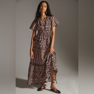 Anthropologie Somerset Maxi Dress XXS NWT